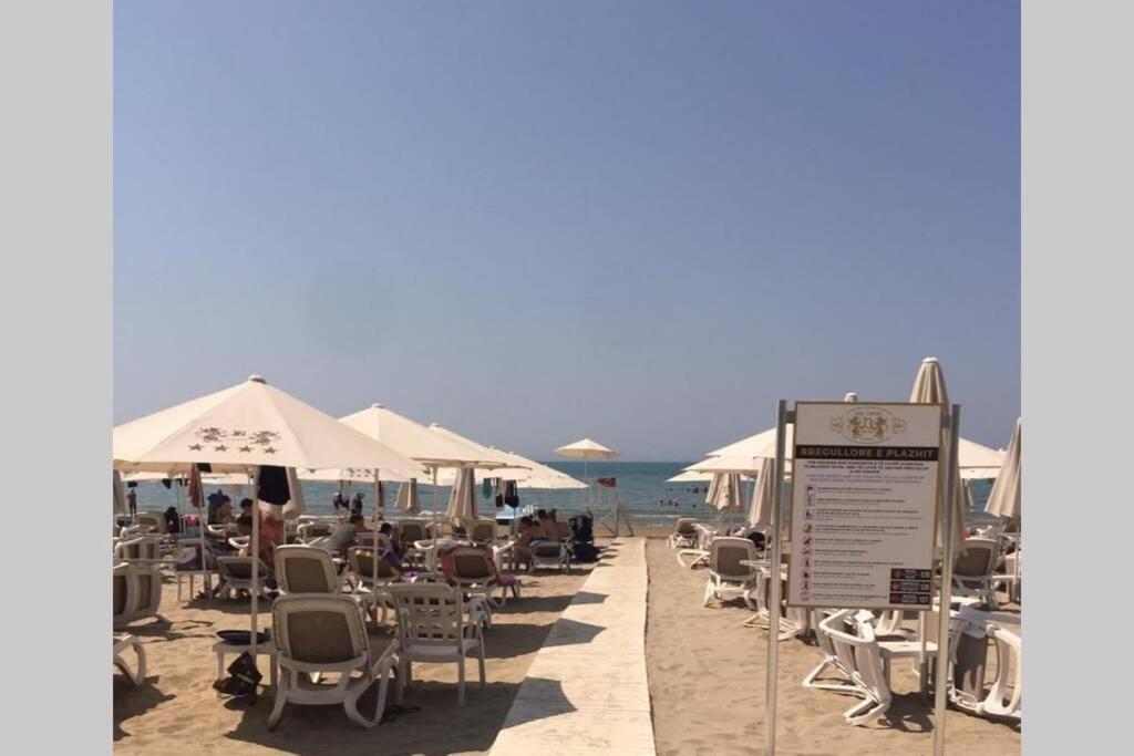 Modern Sea View Apartment For A Perfect Holiday Durres Exterior photo