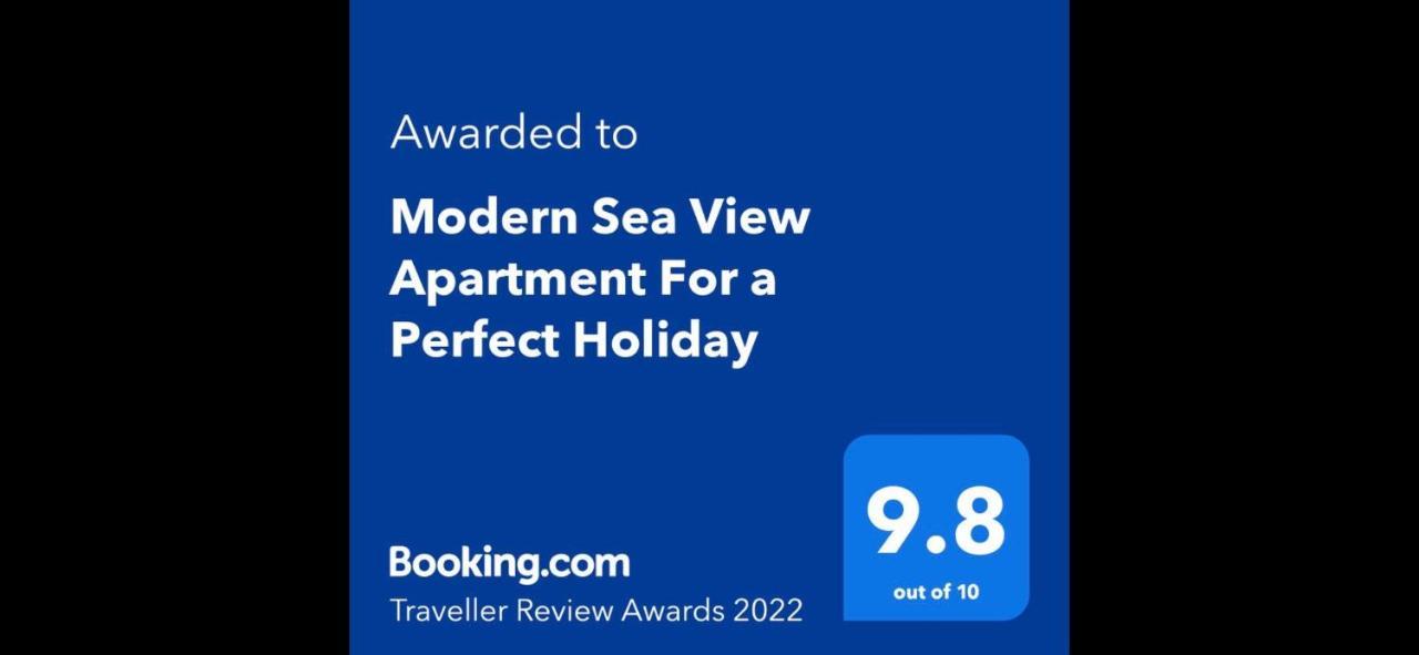 Modern Sea View Apartment For A Perfect Holiday Durres Exterior photo